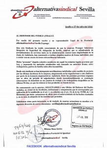 Registro Defensor del Pueblo Andaluz